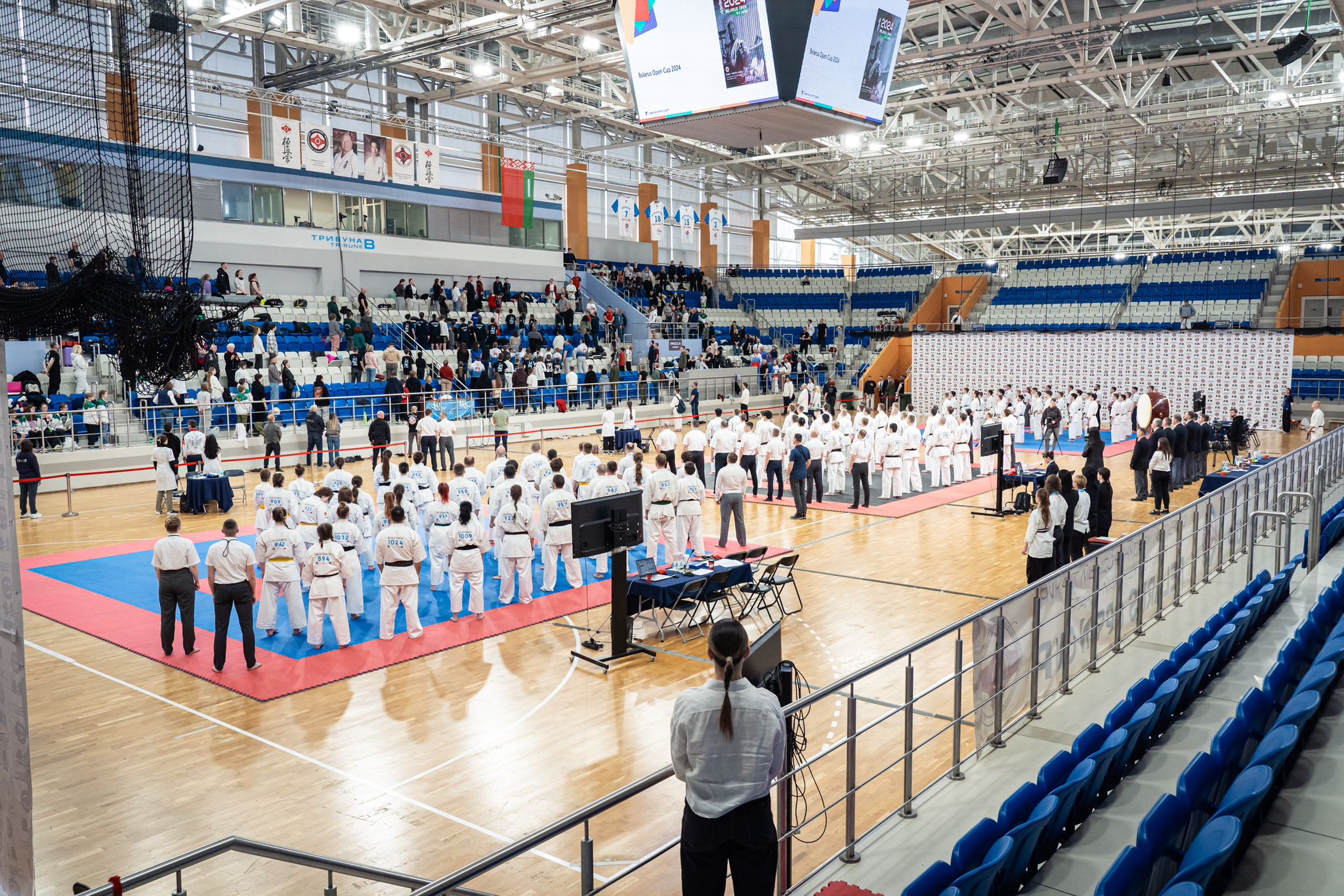 Sala in timpul competitiei la Belarus Open Cup 2024 Sala in timpul competitiei la Belarus Open Cup 2024