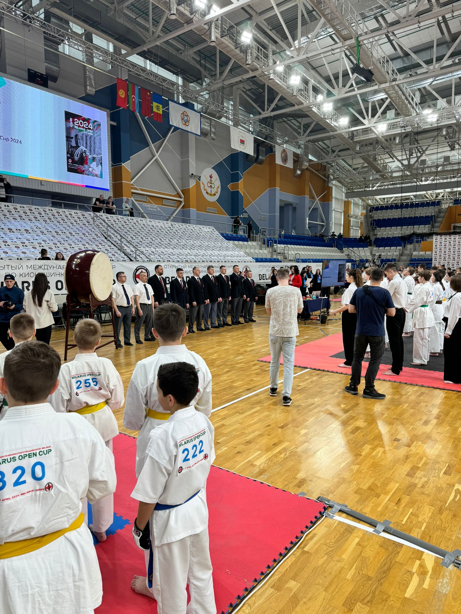 Karateka tineri la Belarus Open Cup 2024