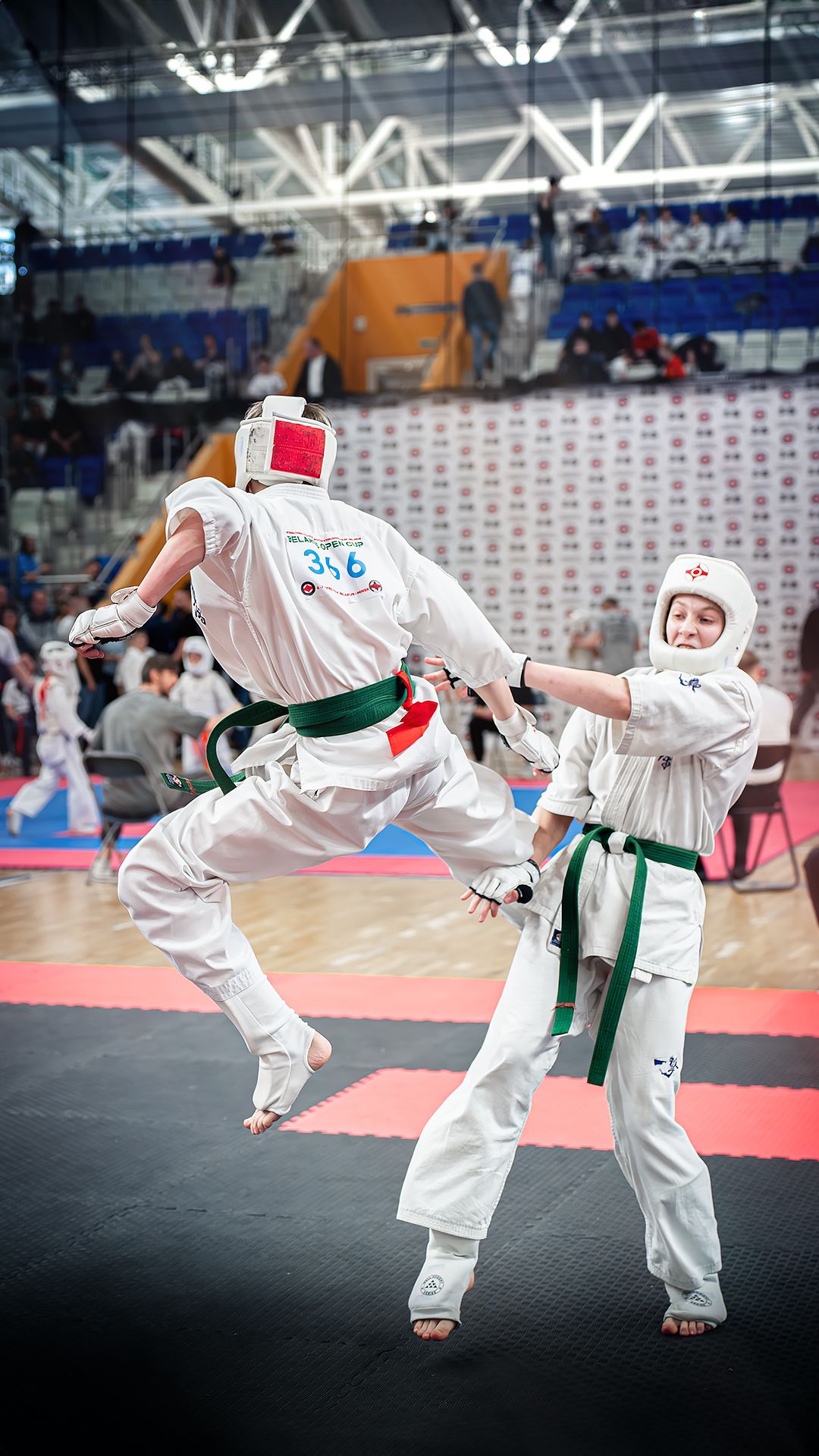 Un schimb de kumite dinamic la Belarus Open Cup 2024 Un schimb de kumite dinamic la Belarus Open Cup 2024